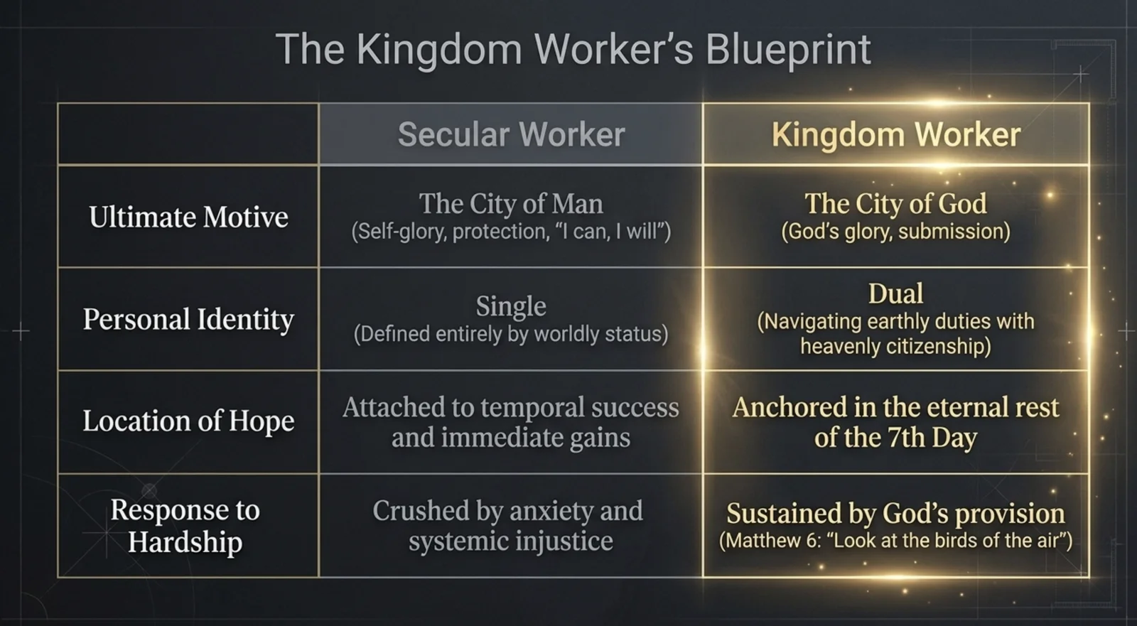 Ultimate Motive & Identity Matrix