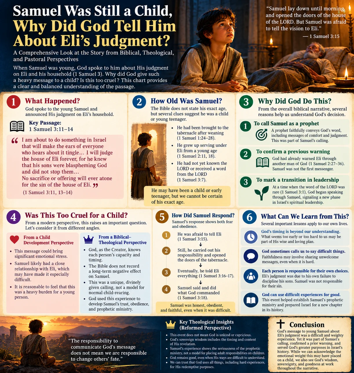 Samuel, Eli & God's Word